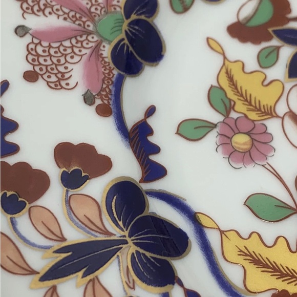 SMITHSONIAN INSITITUTION Classic Imari Plate Andrea By Sadek Approx 8" - Picture 7 of 9